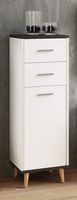 Midischrank "Landos" Weiß/Anthrazit