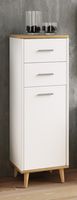 Midischrank "Landos" Weiß/Honig-Eiche