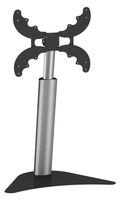 TV-Standfuß "Coscal Mini" Silber/Schwarz