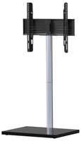 TV-Standfuß "Nalano" Silber/Schwarz