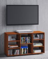 TV-Beistelltisch "Fetino" Kern-Nussbaum