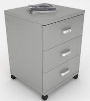 Rollcontainer "Tobila" Grau