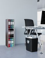 Büro-Regal "Offas 3-Fach" Grau