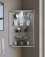 Eckvitrine "Vecko" Weiß