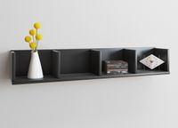 Wandregal "Honsa" Schwarz