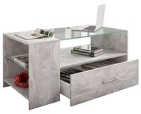 Couchtisch "Tindala" Beton-Optik