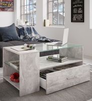 Couchtisch "Tindala" Beton-Optik