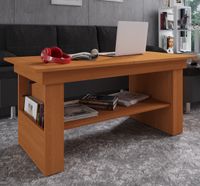 Couchtisch "Kobila" höhenverstellbar Buche
