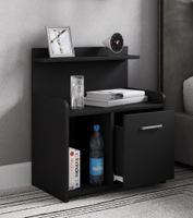 Nachttisch "Nilasa" Schwarz