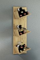Weinregal "Vinosi" Honig-Eiche