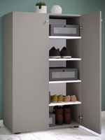 Schuhschrank "Lona XL" 5-Fach Grau