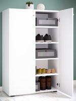Schuhschrank "Lona XL" 5-Fach Weiß