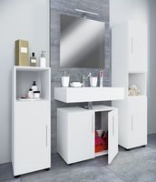 4-tlg. Badmöbelset "Flandu II" Weiß