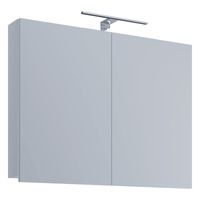 LED Spiegelschrank "Badinos" 80cm Weiß