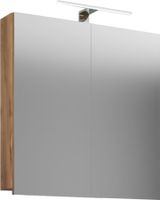LED Spiegelschrank "Badinos" 60cm Honig-Eiche