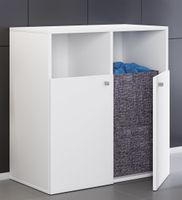 Wäscheschrank "Klidas L" Weiß