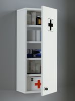 Medizinschrank "Medasa L" Weiß