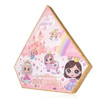 Adventskalender LITTLE PRINCESS in diamantförmiger Box