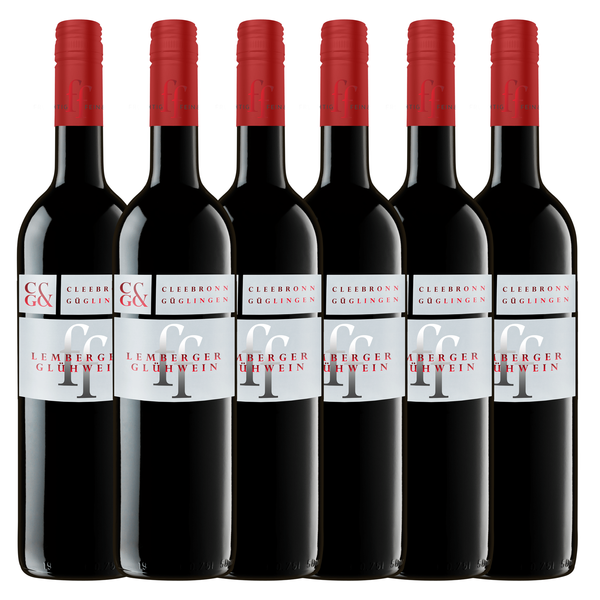 GLÜ "fein & fruchtig" Lemberger Glühwein 0,75L 6er Karton