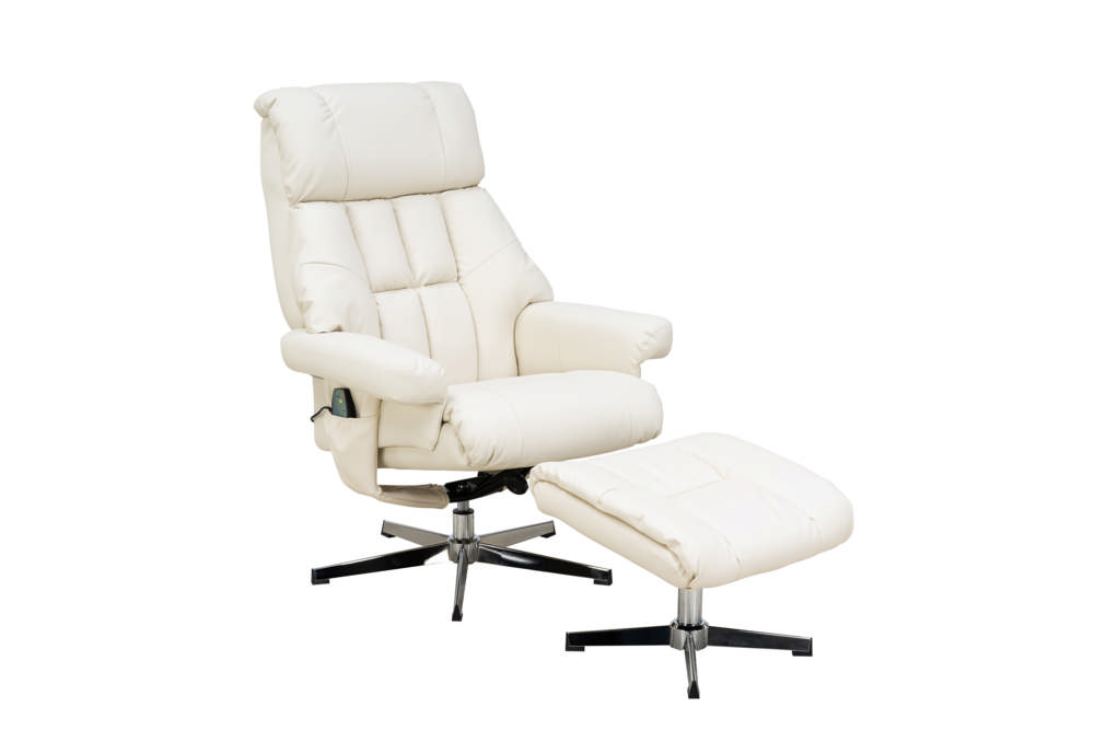 TV Relaxsessel inkl. Hocker mit Vibration- und Wärmefunktion