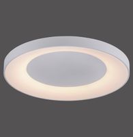 LeuchtenDirekt, LED Deckenleuchte, CCT, dimmbar, Fernbedienung, Ø70cm, weiss  ANIKA