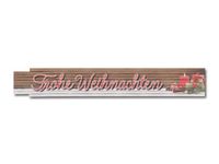 Zollstock mit Weihnachtsmotiv / Geschenk