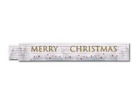 Zollstock mit Weihnachtsmotiv / Geschenk