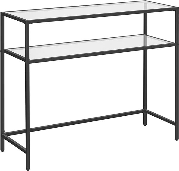 Konsolentabelle, schwarz, 100x80x35cm