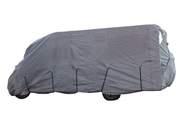GreenYard® Wohnmobil Schutzhülle mit Reflektoren Größe XL | 870 x 235 x 275 cm