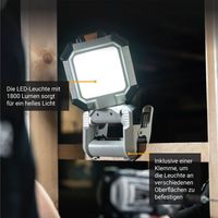 Batavia 18V Akku-LED-Arbeitsleuchte(ohne Akku und Ladegerät)