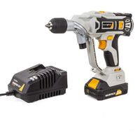 Batavia Maxxpack 18V Twin Drill Akku-Bohrschrauber Set (mit 2Ah Akku und Ladegerät)