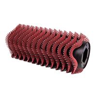Maxxbrush rote Hochleistungsbürsteaus Nylon und Metall