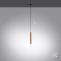 LechtenDirekt Pendelleuchte BRUNA, 1-flg.,1xE27/60Watt, Innenleuchte, IP20