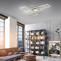 LeuchtenDirekt LED Deckenleuchte ASMIN, 1xLED-Board/45Watt, R-Fernbedienung, Innenleuchte, IP20