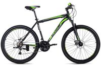 Mountainbike Hardtail 26" Catappa schwarz-grün RH 50 cm