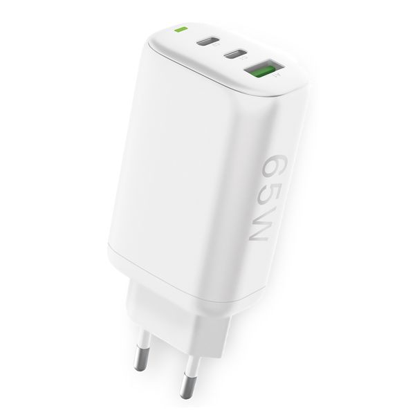 Ultra Schnell-Reiselader „GaNto“65 Watt GaN Technologie - Fast Charge / PowerDelivery