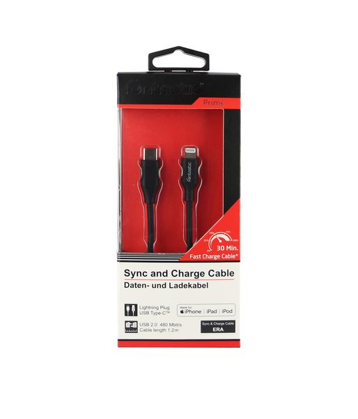 Datenkabel Era Type-C auf Lightning schwarz