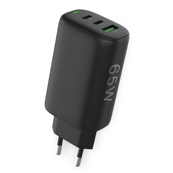 Ultra Schnell-Reiselader „GaNto“65 Watt GaN Technologie - Fast Charge / PowerDelivery