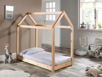 Hausbett Liegefläche 70 x 140 cm natur