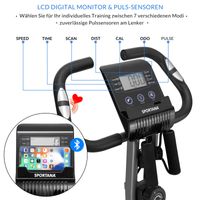Fitnessfahrrad Eagle 4  126x109x41cm