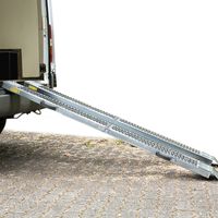 Auffahrrampe 400kg klappbar 171x45x23cm 2er Set