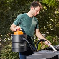Aschesauger 1200W schwarz orange