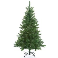 Weihnachtsbaum PE  PVC inkl Ständer 140cm dunkelgrün