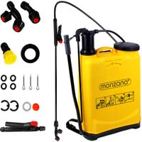 monzana® Drucksprüher 20l gelb schwarz