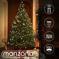 monzana® Lichterkette 600 LED mit Fernbedienung 60m bunt