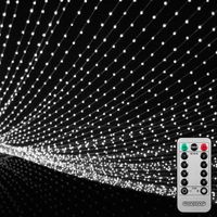 monzana® Netzlichterkette 160 LED 200x150cm kaltweiß