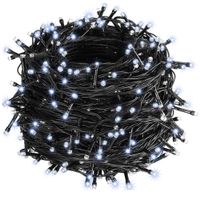 monzana® Lichterkette 200 LED 20m kalt weiß