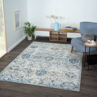 Teppich Eloise, 160cm x 230cm, Farbe Beige, rechteckig, Florhöhe 8mm