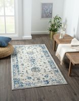 Teppich Joyce, 80cm x 150cm, Farbe Beige, rechteckig, Florhöhe 8mm