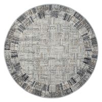 Teppich Sara , 120cm x 120cm, Farbe Beige, rund, Florhöhe 8mm